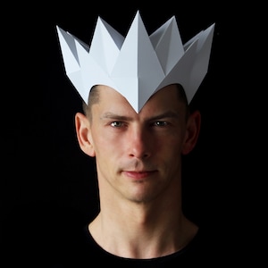 KRONE Headpiece - Baue dein eigenes Headpiece aus Karton, mit dieser Bastelvorlage