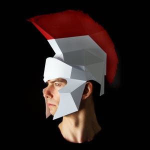 CENTURION HELMET - Make your own paper helmet with this instant download template