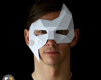 PHANTOM Maske - Einfach und schnell eine Papercraft Maske herstellen mit diesem PDF Download