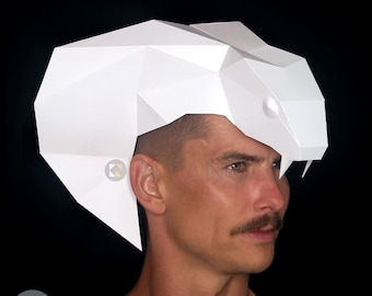 COBRA Headpiece - Make it with paper card and this PDF template