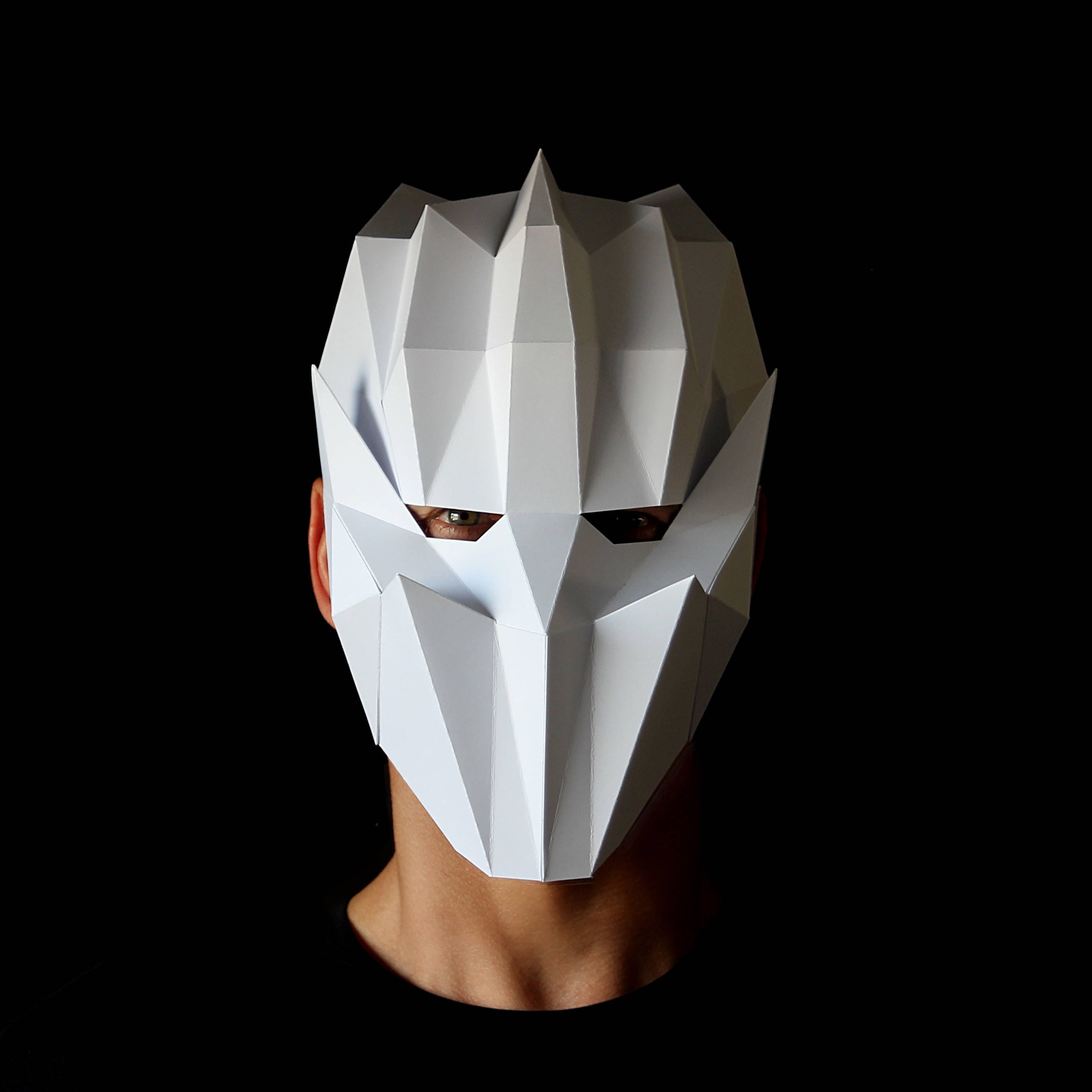 Full Head Mask Template