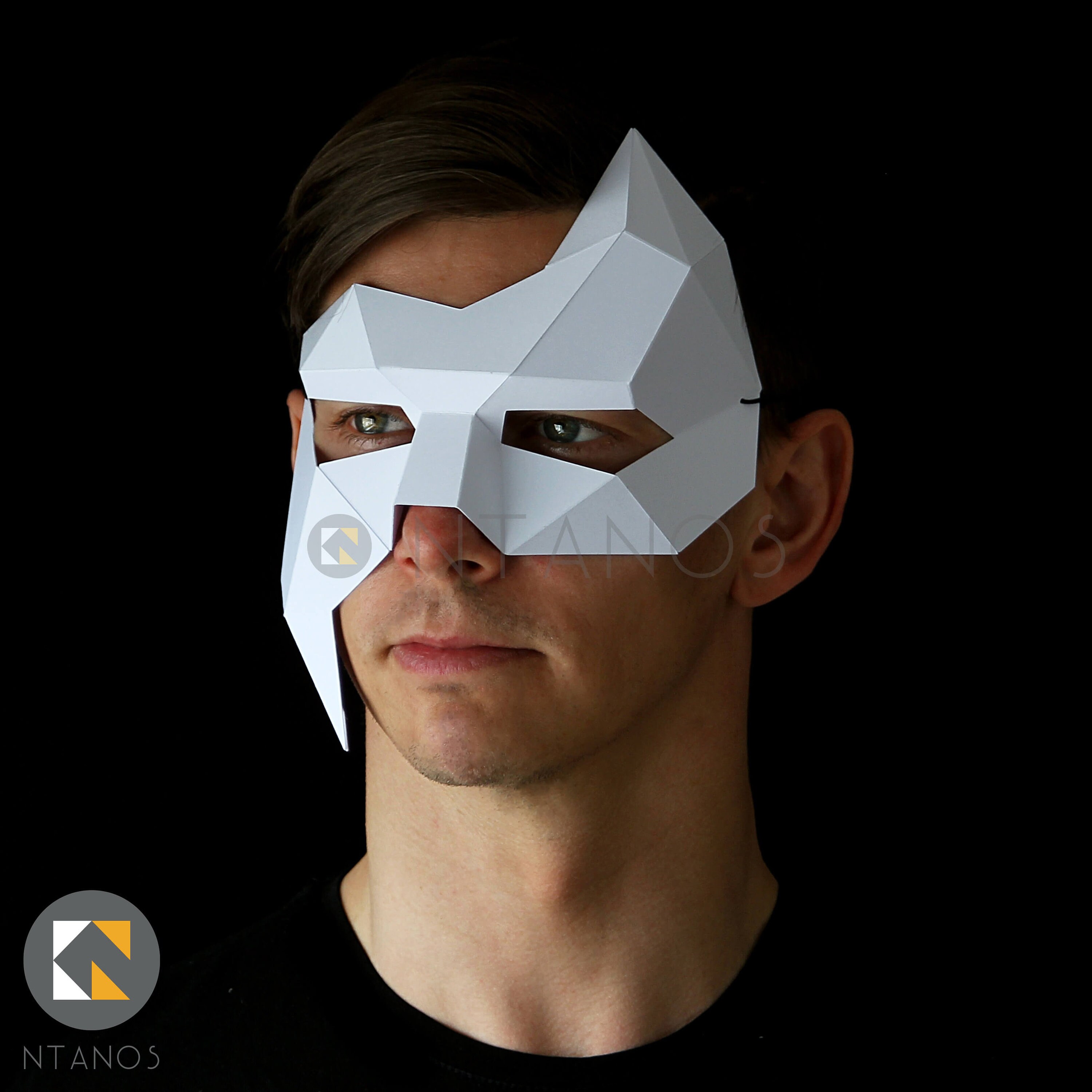 PHANTOM Mask Easy and Quick to Make Papercraft Mask With Etsy UK