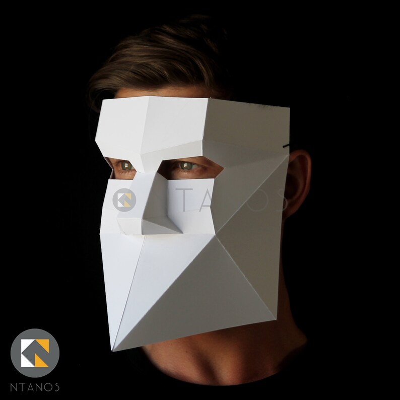 BAUTA Venetian Mask Make your own Venetian mask using card | Etsy