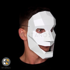 DRAMA Masks Make Your Own Pair of Comedy and Tragedy Paper Masks With ...