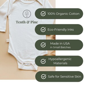 Bestie Organic Cotton Baby Bodysuit Short Sleeve