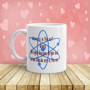 Atom Symbol With Sheldon Quote Coffee Mug, Funny Mug With Quote, Big Bang, TV Show, Fan, Personalized mug, Custom Cup, Personalizable gift