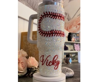 Custom Rhinestone Tumbler: Blinged-Out Personalized Cup