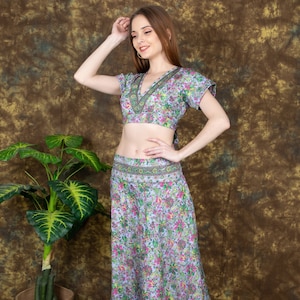 Buy ethnic crop top online sales