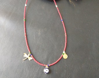 Evil Eye Necklace || Protection Amulet Necklace || Nazar Boncuk necklace || Talisman Necklace || Turkey Eye Necklace