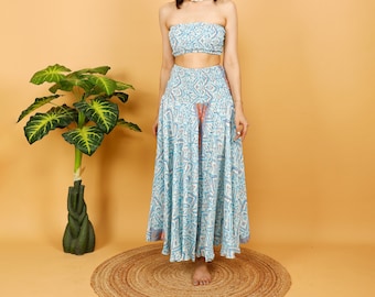Bohemian Wide Pants || Ethnic Print Flared Pants ||  Fluid Ikut Summer Pants || Palazzo Trouser Free Size || Pants-Skirt