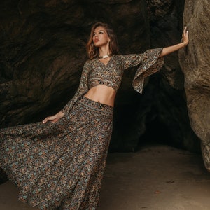 Bohemian Chic Long Skirt