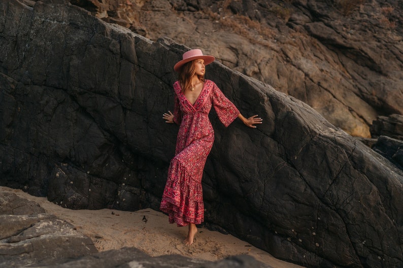 Floral Tie Back Dress