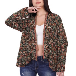 Floral Print Kimono