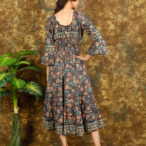 Bohemian Floral Dress