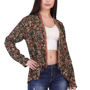 Floral Print Kimono