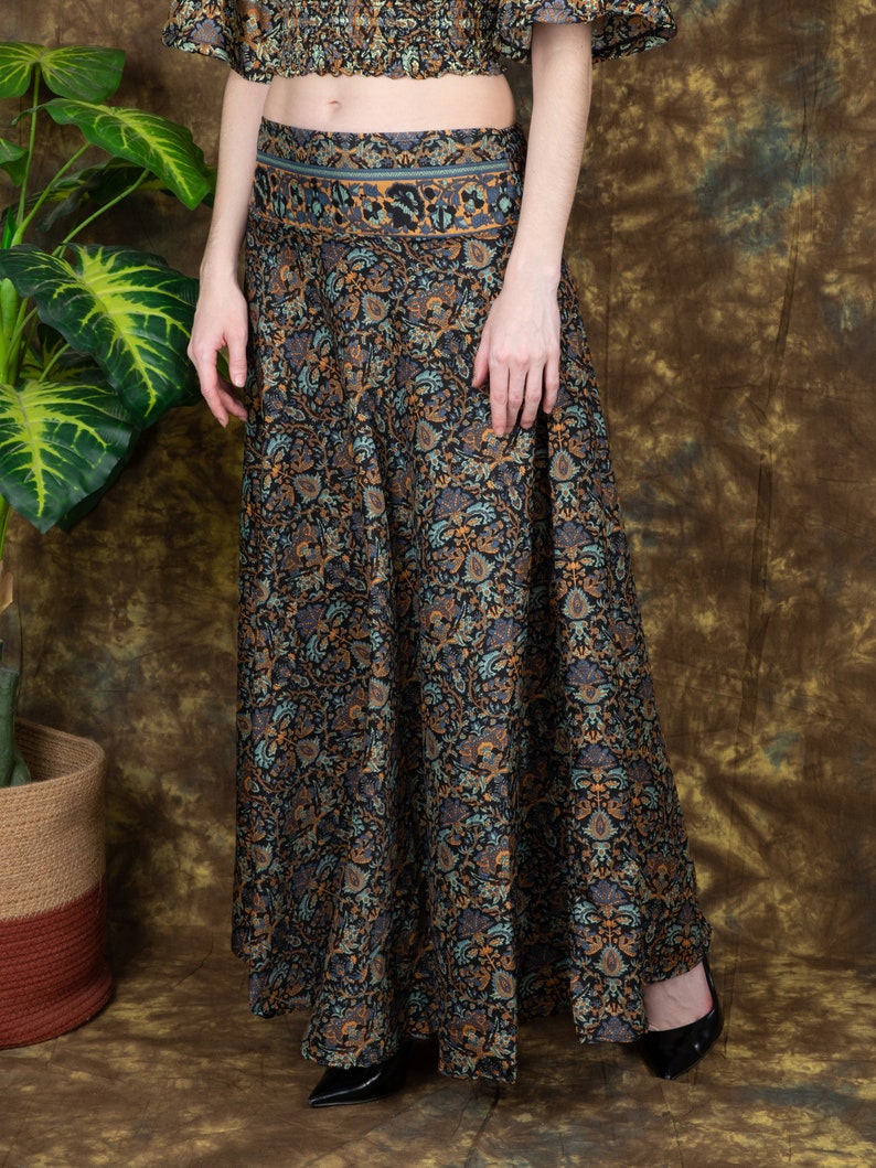 Boho Skirt Floral Patterns