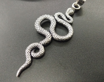 Snake Pendant || Symbol Pendant || Nordic Mythology Pendant || Viking Pendant || Viking Medal || Midgard Serpent