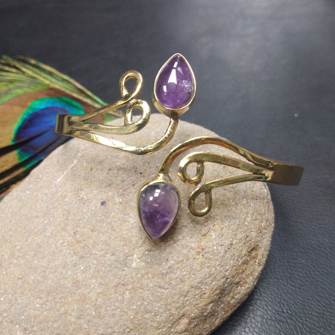 Mikovivi 7er Set Oberarmbänder - Goldene Armreifen Für Damen