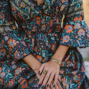 Bohemian Floral Dress