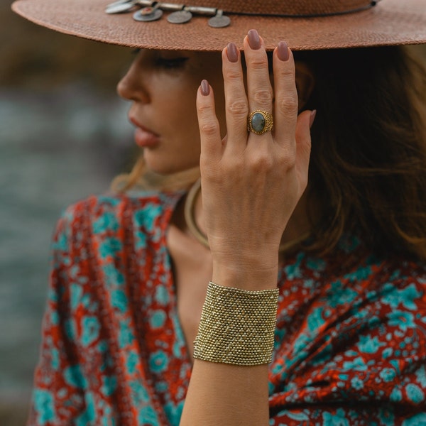 Large Cuff Bracelet Etsy