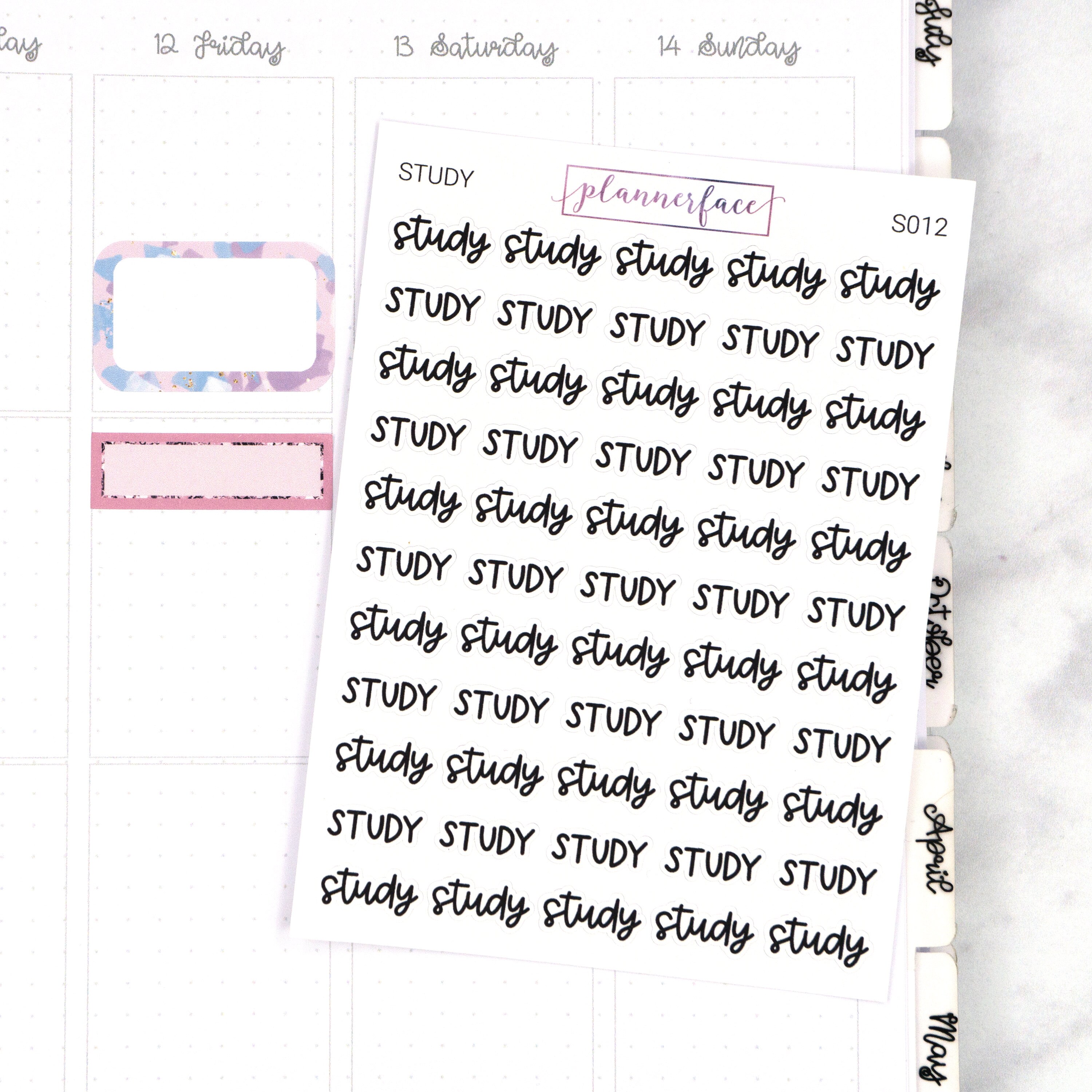 Sti Prep Lettering Study Scripts | Lettering Planner Stickers, Planning Scripts, Mixed ...