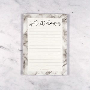 A6 Marble Notepad | Stationery, To do list notepad, Memo pad, Planner accessories, Grocery list notepad, Desk pad, Mother&#39;s day gift