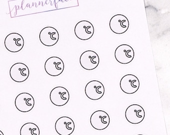 Temperature (C) Planner Stickers | Weather Tracking Mini Doodle Icons (35 Stickers Per Sheet) For Bujos, Scrapbooking, Calendars