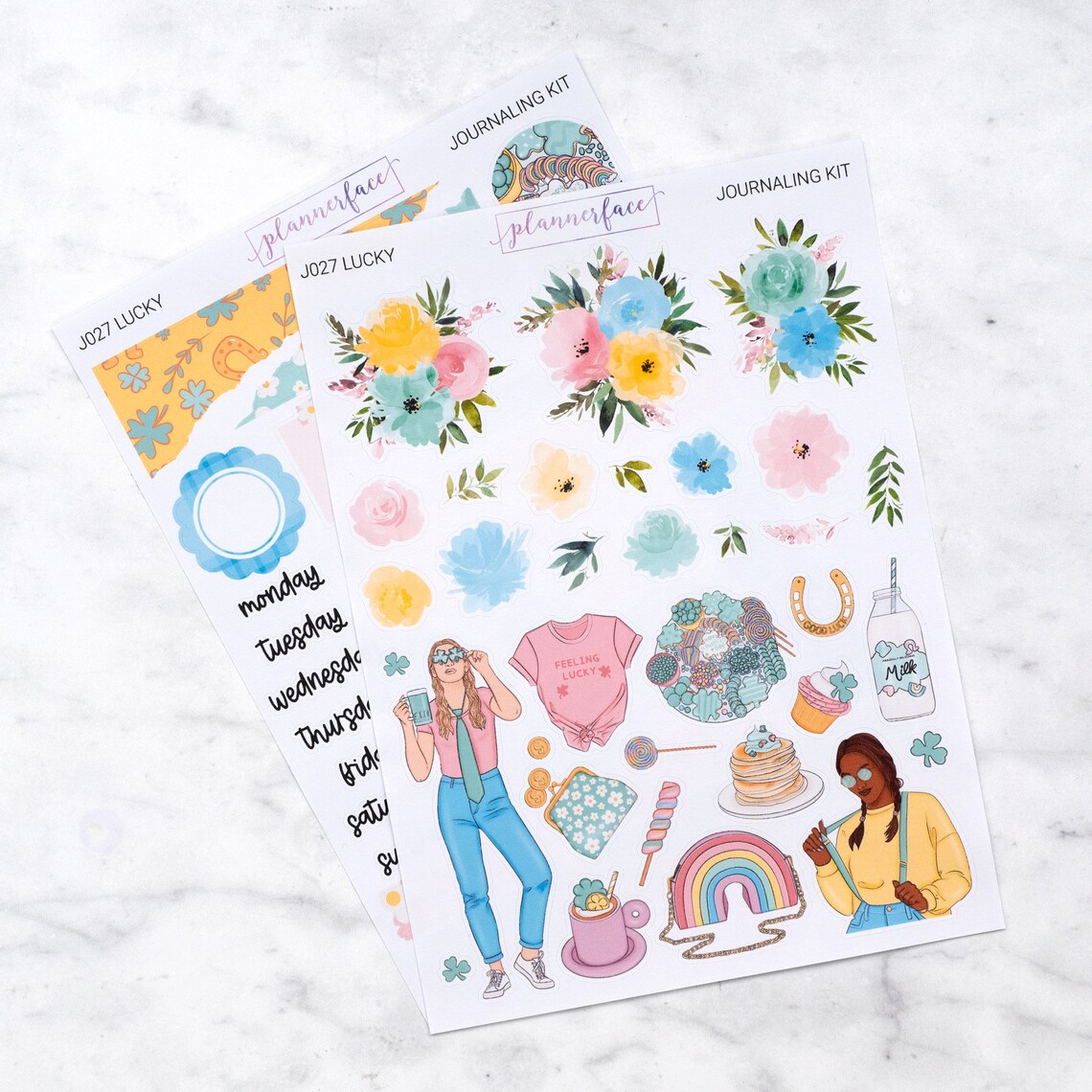 Lucky Journalling Kit for Bullet Journals & Notebooks, Scrapbooking ...