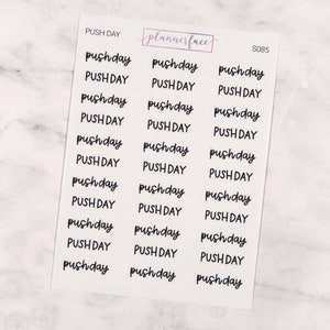 Push-Tage-Skripte | Handlettering für Planer, Planer, Handlettering, Planer, Handlettering, Planer, Planer, Planer, Planer