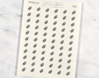 Heart Mini Icon Transparent Stickers | 66 Clear Planner Stickers ...