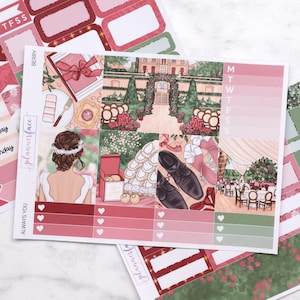 Always You Berry Fall Wedding Planner Sticker Kit voor 1,5 inch verticale planners (B6, A6) Inclusief functionele en decoratieve stickers - MINI