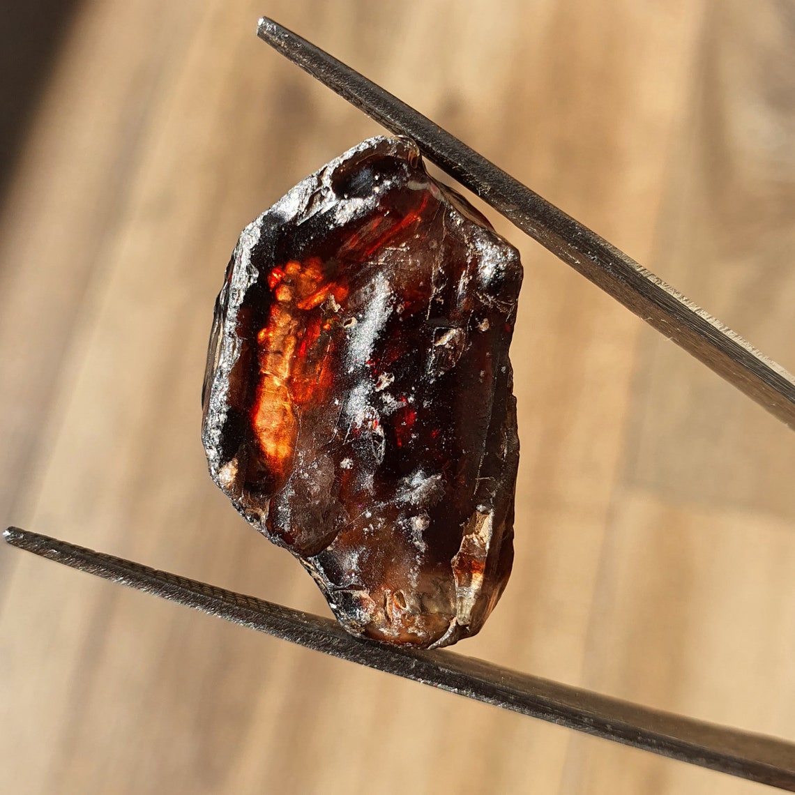 593 Ct Jacinth Natural Zircon Top Crystal Rought From Etsy