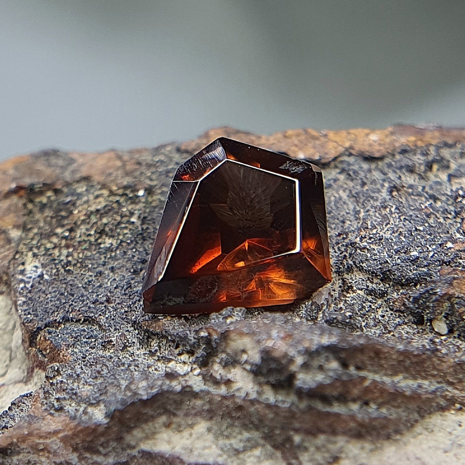 12 Ct Natural Zircon Jacinth Designer Jacinth Facet Etsy