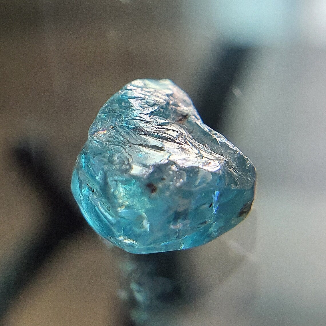 667 Ct TOP CRYSTAL Natural Blue Zircon Rough Blue Zircon Etsy