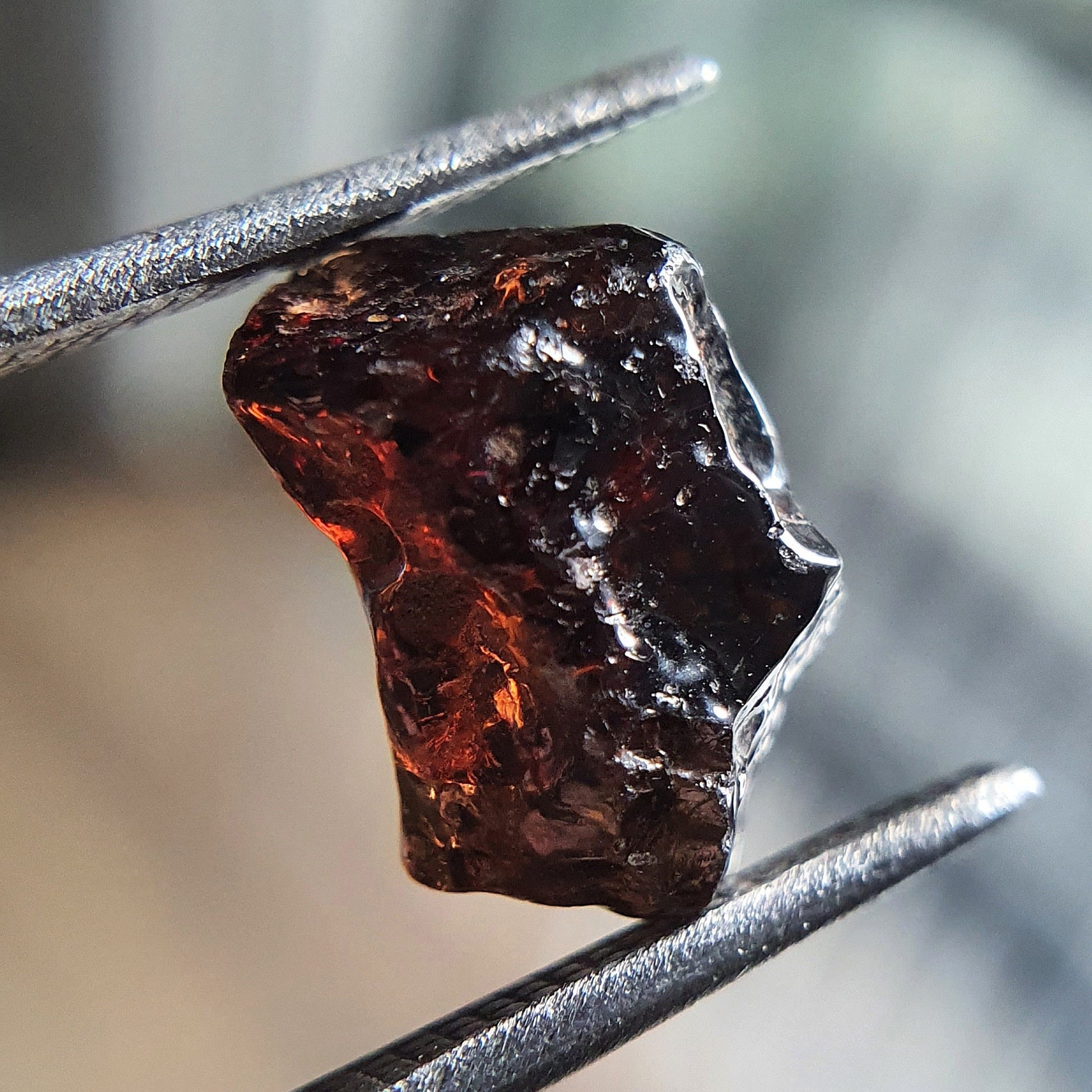 77 Ct Jacinth Natural Zircon Top Crystal Rought From Etsy