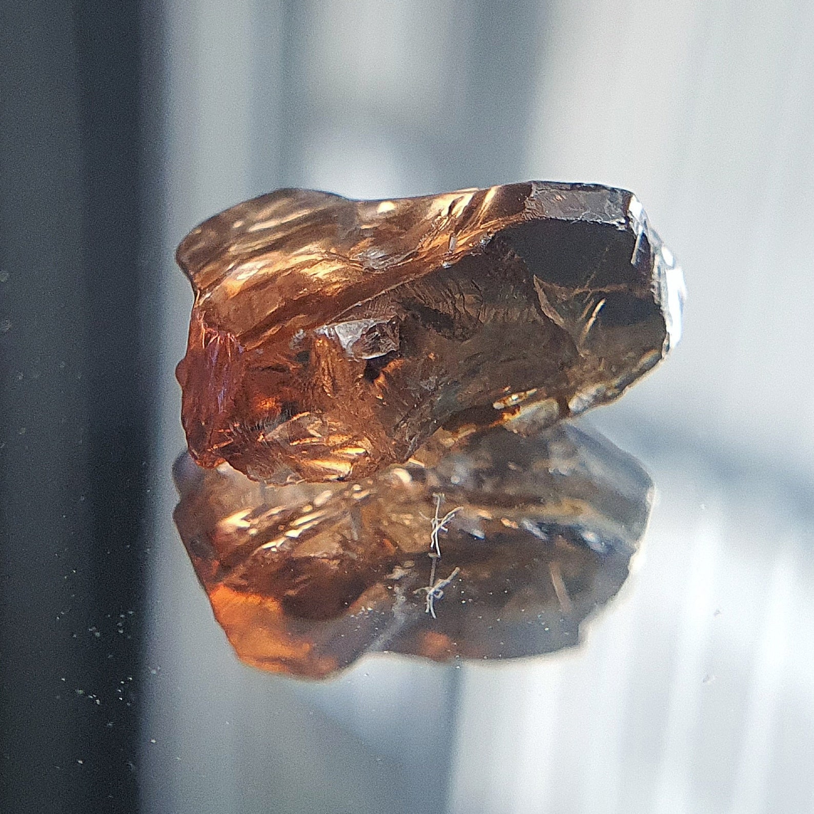 685 Ct Jacinth Natural Zircon Top Crystal Rought From Etsy