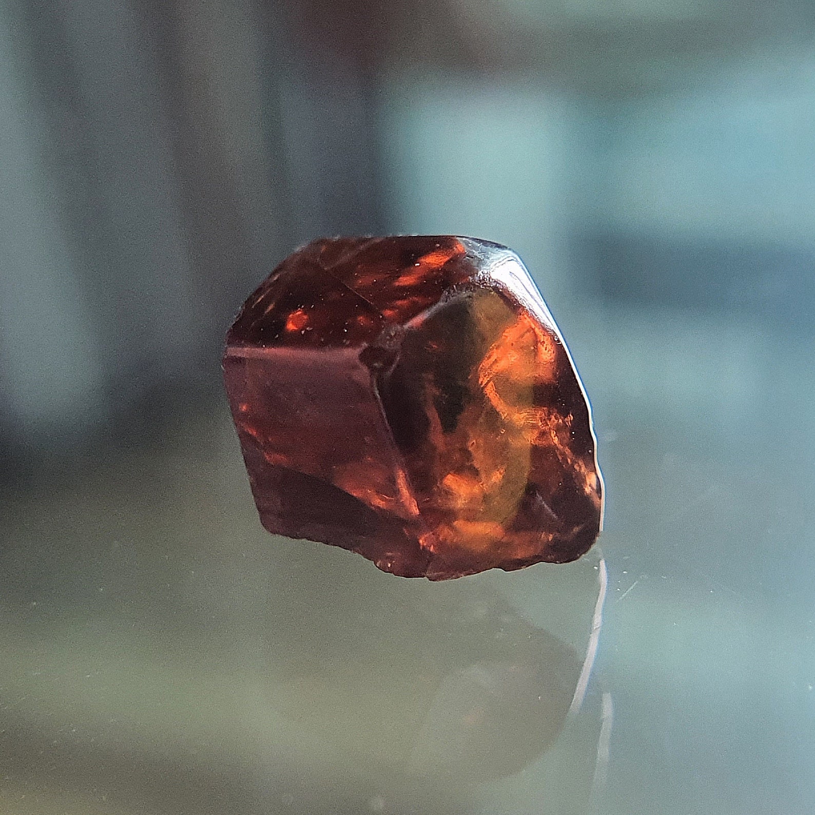 8.25 Ct Jacinth Natural Zircon Top Crystal Rought From Etsy