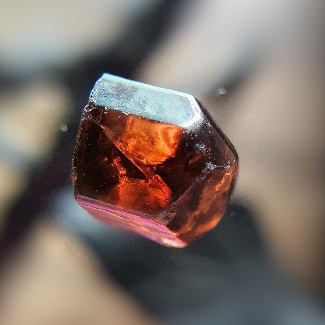 8.25 Ct Jacinth Natural Zircon Top Crystal Rought From Etsy