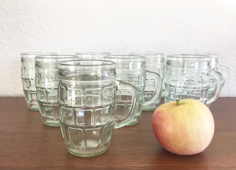 Vintage Barrel Glasses Set of 4 OR Set of 8Oktoberfest Style Etsy