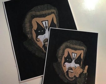 King Diamond 11X14 PRINTS