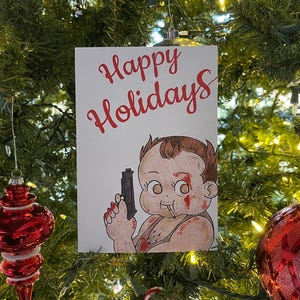 john mcclane christmas card DIRTY VERSION