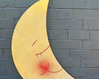 wooden moon cut version one