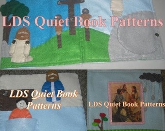 Jesus Quiet Books for Children - LDS Quiet Book Patterns - Jesus Bundle