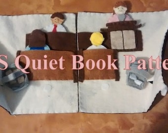 Sacrament Meeting Quiet Book Pattern - LDS Quiet Book Pattern - Quiet Book for Toddlers