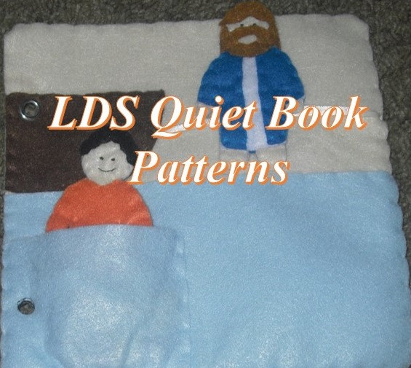 Bible Quiet Book Patterns LDS Quiet Book Patterns Jesus Walks on Water