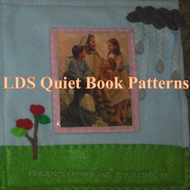 Lds Quiet Book Pattern - Etsy