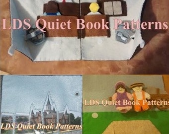 Quiet Book for Kids - LDS Quiet Book Patterns - Latter Day Bundle