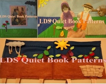 Quiet Book Patterns for Children - LDS Children Songs Quiet Book - LDS Children Songs Bundle