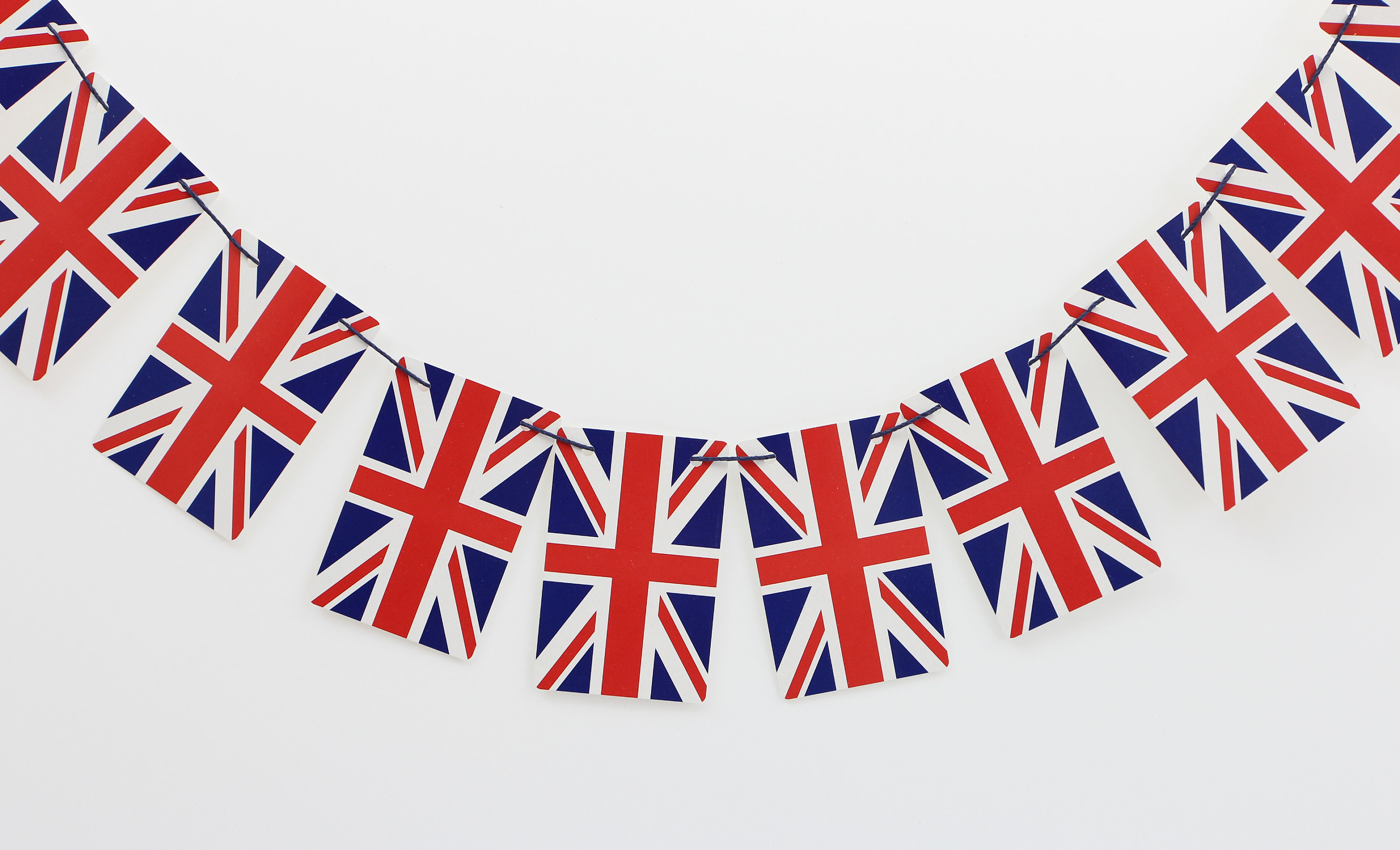 Union Jack Bunting / Union Jack Party Decoration / Union Flag Garland / British Themed Party