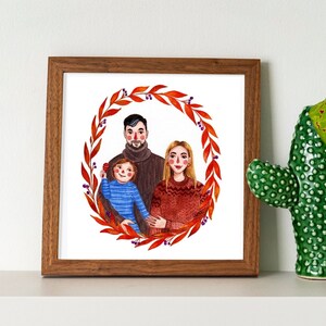 Custom Family Portrait | Custom Couple Portrait | Custom Portrait